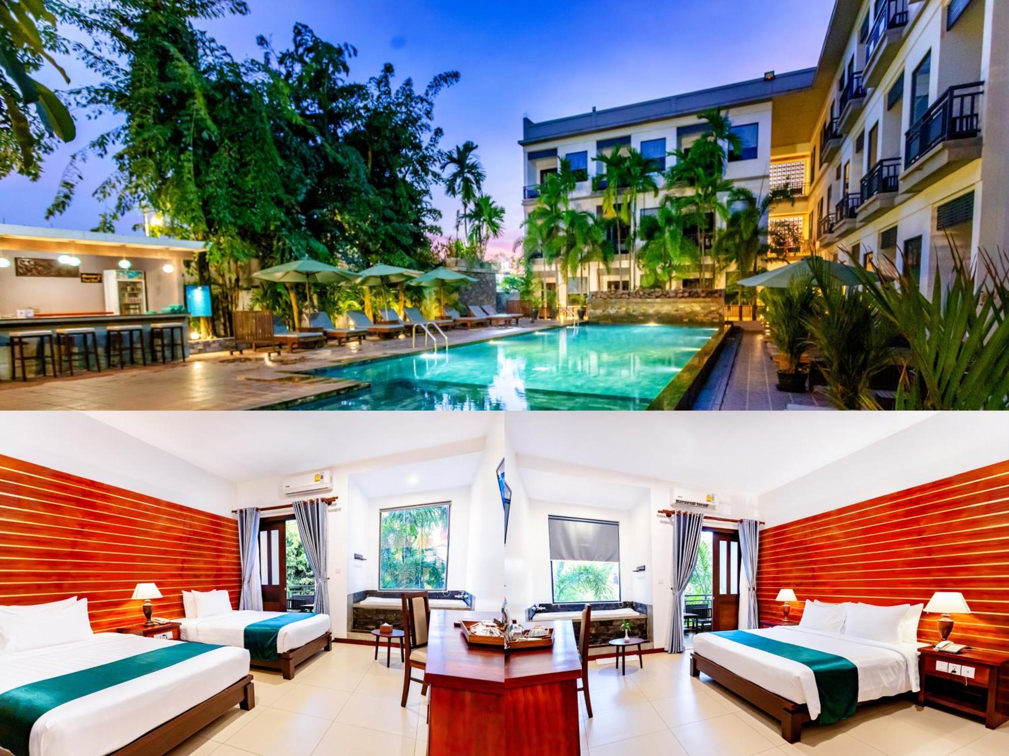 Green Amazon Residence Siem Reap Exteriör bild